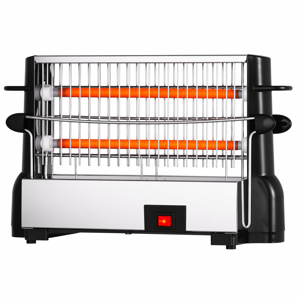 Vertical 2-Slice Quartz Bread Toaster Wk011