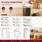 Push-Button Airtight Canister Kz-005 - Image 3