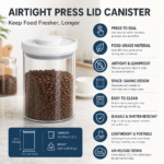 Push-Button Airtight Canister Kz-005 - Image 2
