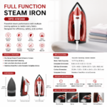 High-Power Home Steam Iron Spd-Kw268 - Image 3