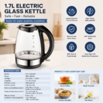 1.7L Glass Electric Kettle Spd-Pkg916S - Image 3