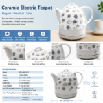 Ceramic Electric Teapot Kettle Spd-Pkc3027 - Image 3
