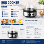 Egg Cooker BE1502-A - Image 3