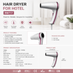 Hotel Hair Dryer Rw717 - Image 3