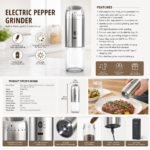 Electric Pepper Grinder Kymq-573A - Image 3